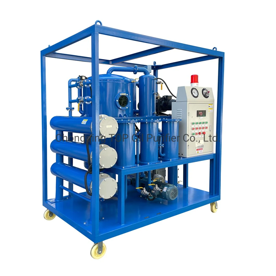 Double-Stage Vacuum Transformer Oil Reclamation Purifier Zyd-50