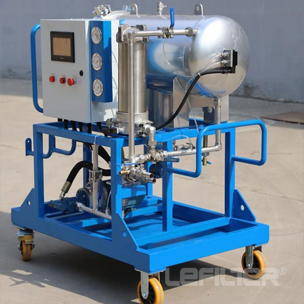 Lyc-100j Portable Turbine Oil Purifiers Coalescence Dehydration Oil Purification