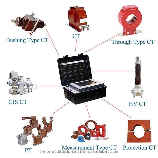 High Accuracy CT PT Transformer Parameter Analyzer